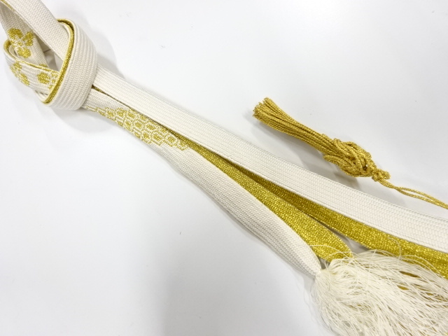 正絹　手組帯締め